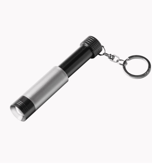 Spotlight Keychain Flashlight - Black - Item #6279 FA7900BK (100 pcs)
