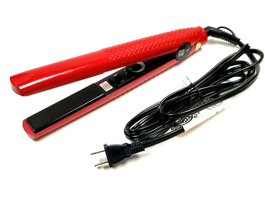 Style House Professional Styling Iron (Red) Hair Straightener & Curler – Item #1656736 (12 pcs)