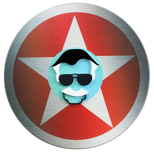 Sunbelt Gifts Stan Lee Round Wood Wall Decor - Item #4910-514 (6 pcs)