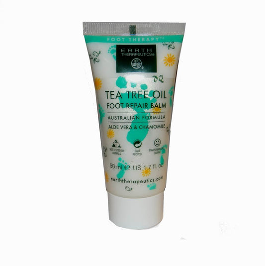 Earth Therapeutics Tea Tree Oil Foot Repair Balm 1.7 Oz (50 pcs)